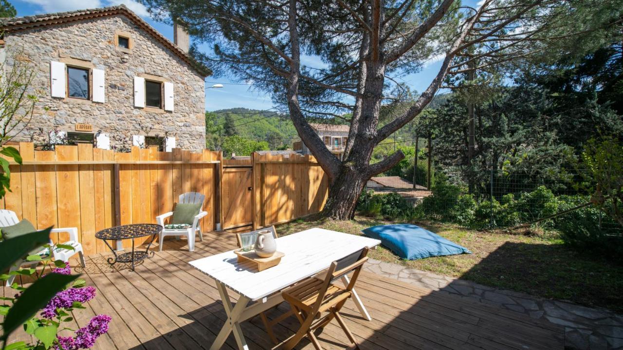 Le Pavillon - Les Lodges De Praly Les Ollières-sur-Eyrieux Exteriör bild